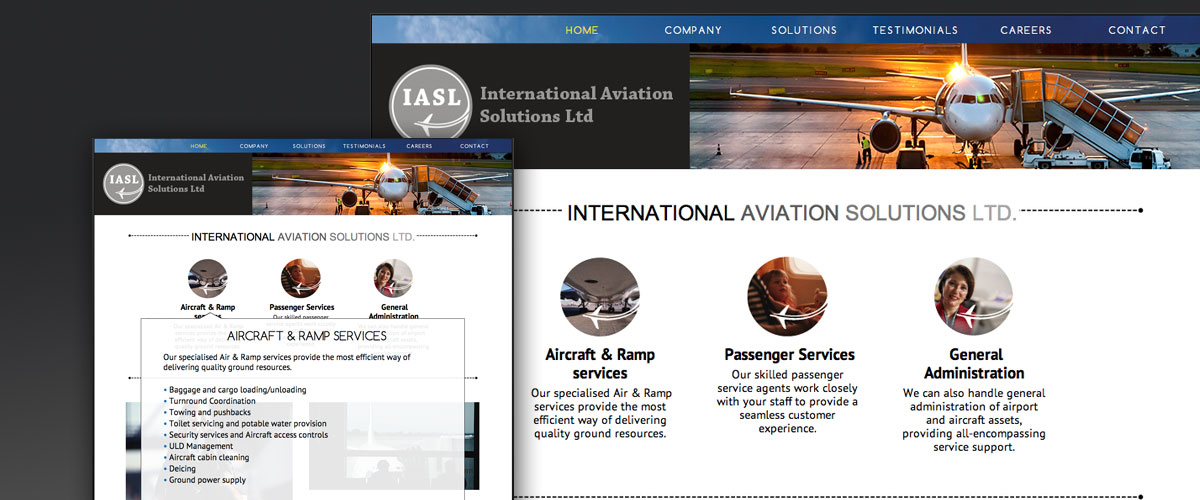 iasl website design